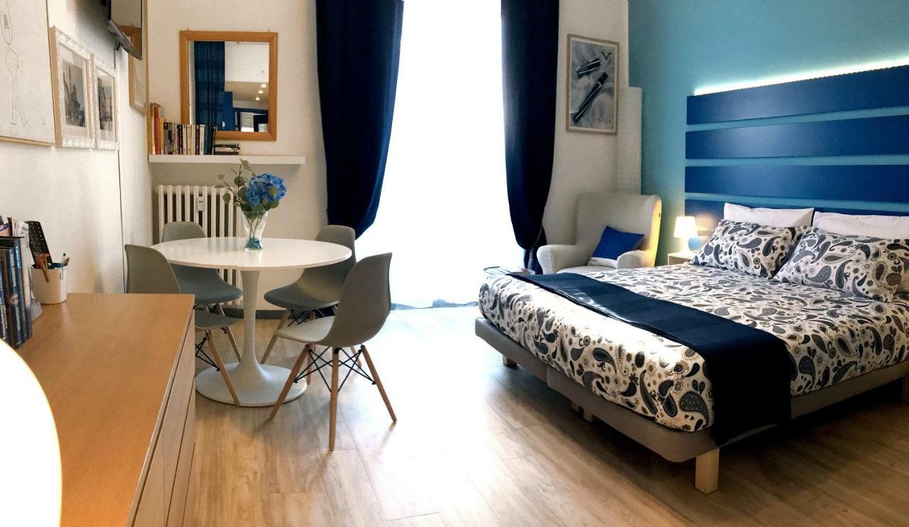 Appartamento Blu A Milano Zona Ripamonti Vicino Allo Ieo Luaran gambar